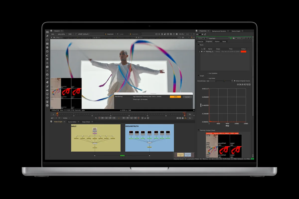 Благодаря мощности M5 Pro и M5 Max на MacBook Pro исследователи и разработчики ИИ могут обучать пользовательские модели локально