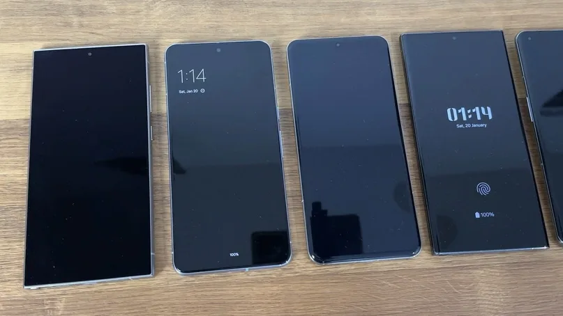 Samsung Galaxy S24 Ultra - экран кромешная тьма