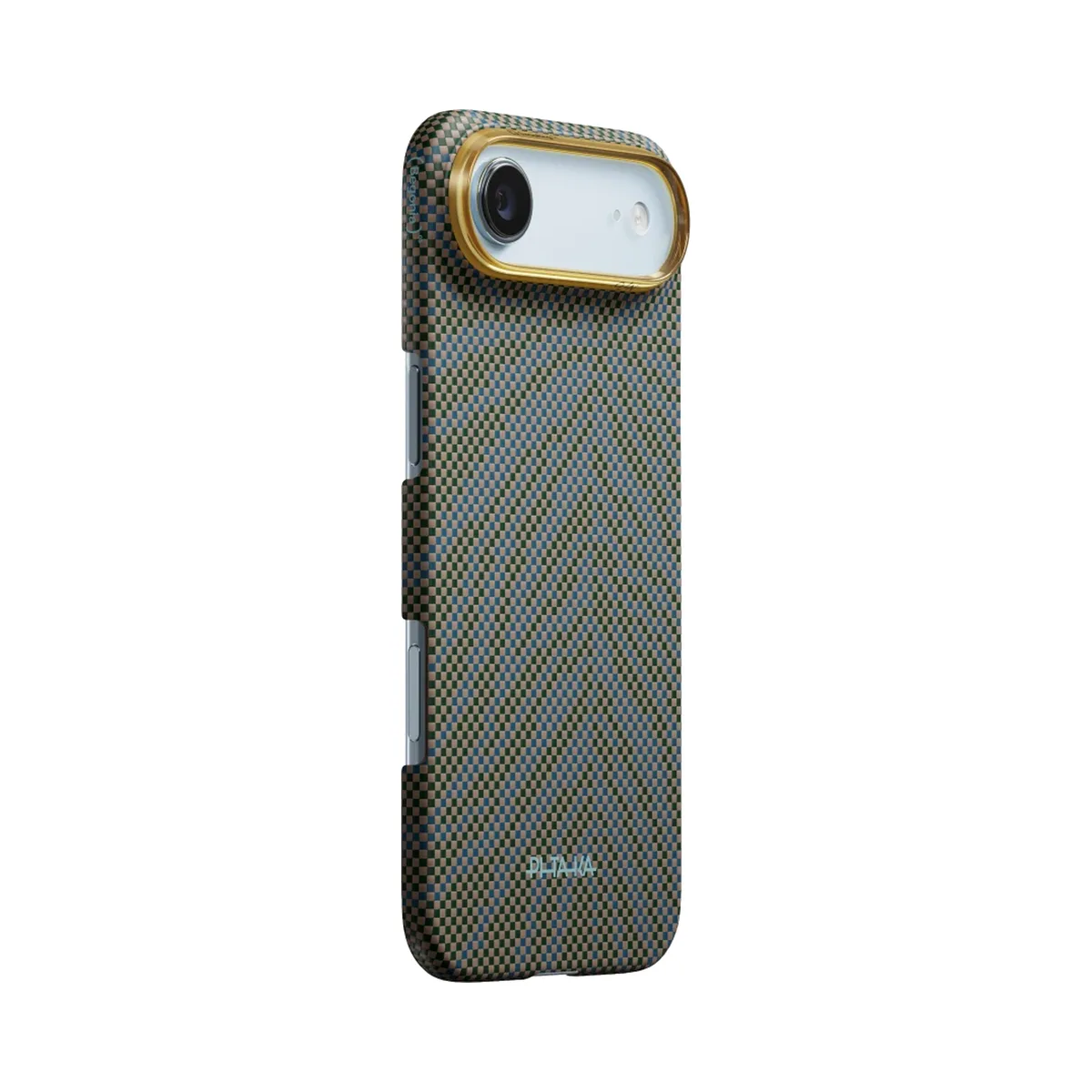 Чехол Pitaka для iPhone Air Dive Green, зелёно-синий