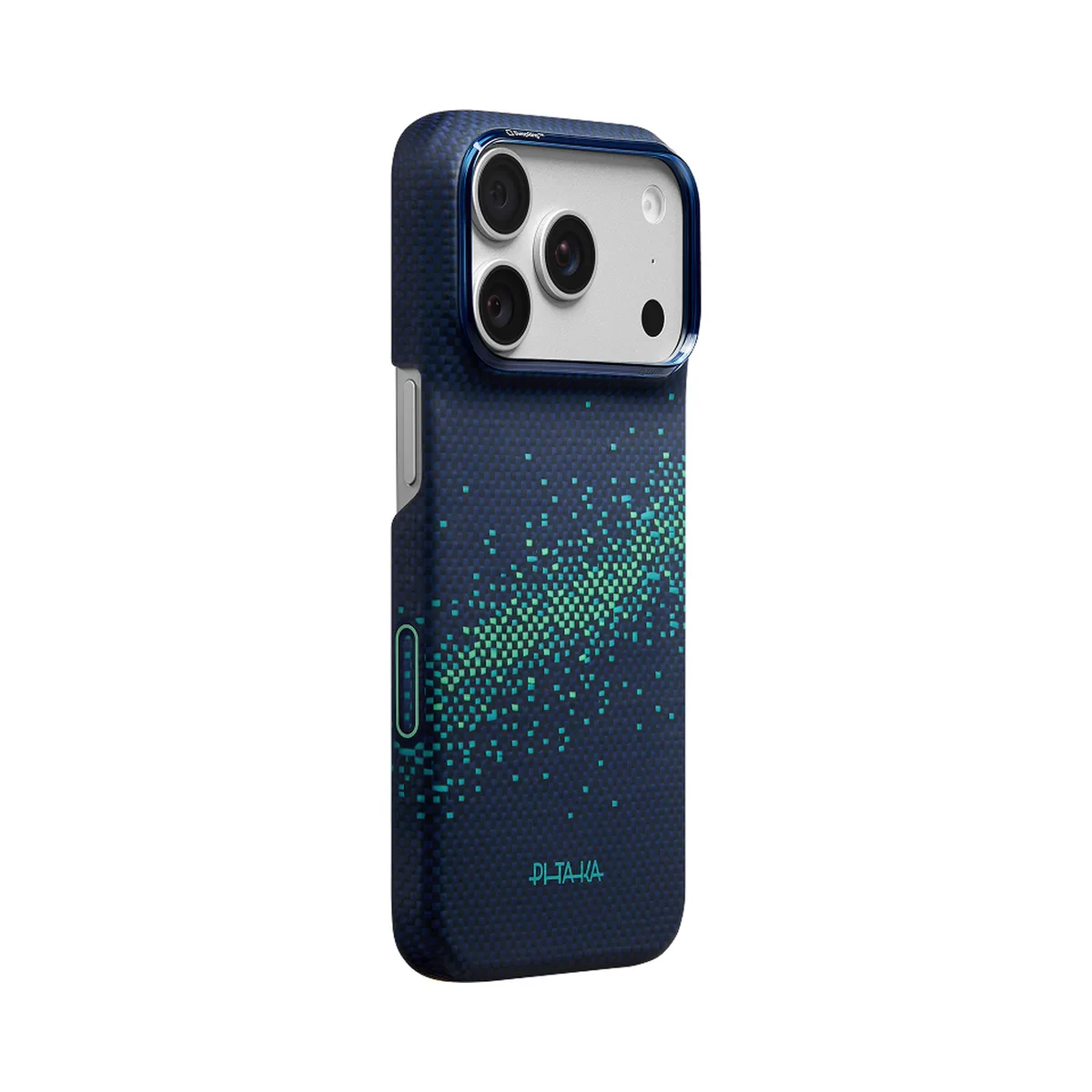 Чехол Pitaka Ultra-Slim для iPhone 18/17 Pro, Nearfield Blue