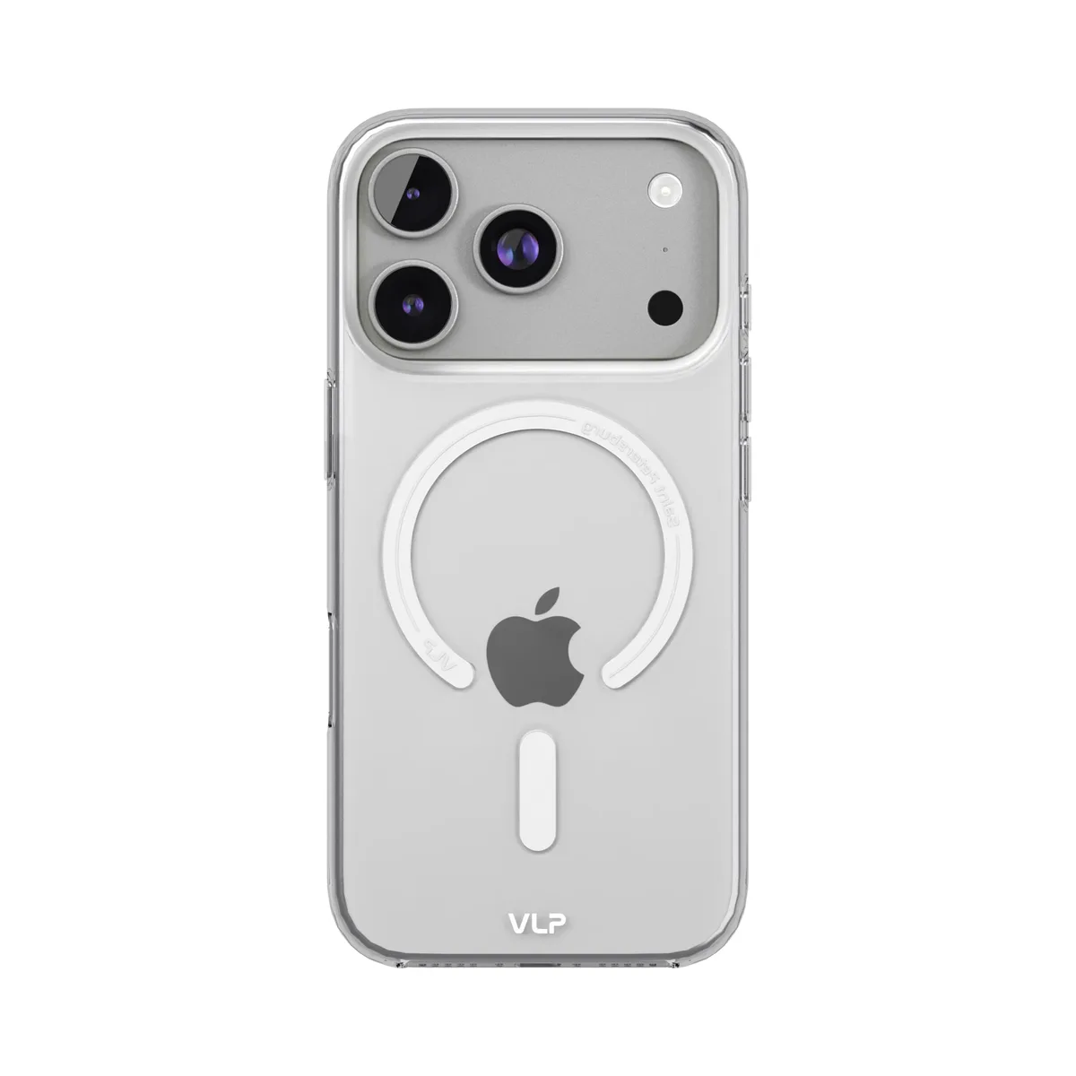 Чехол защитный VLP Puro Case с MagSafe для iPhone 17 Pro, прозрачный