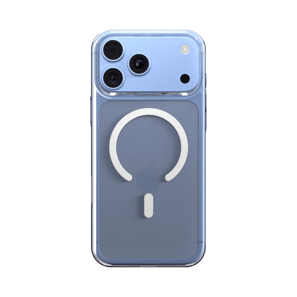 Чехол защитный VLP Diamond Case с MagSafe для iPhone 18 Pro Max, прозрачный