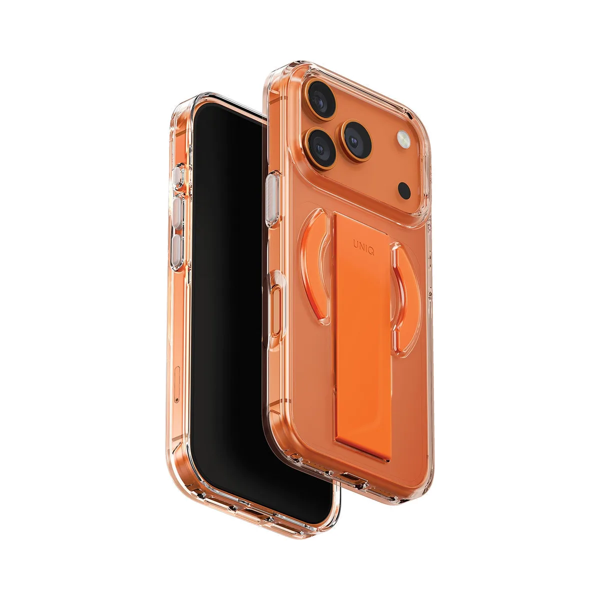Чехол Uniq Heldro Air Slim FlexGrip для iPhone 17 Pro, Оранжевый
