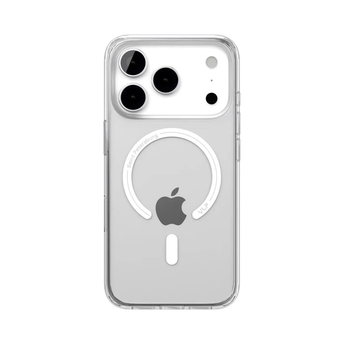 Чехол защитный VLP Diamond Case с MagSafe для iPhone 17 Pro, прозрачный