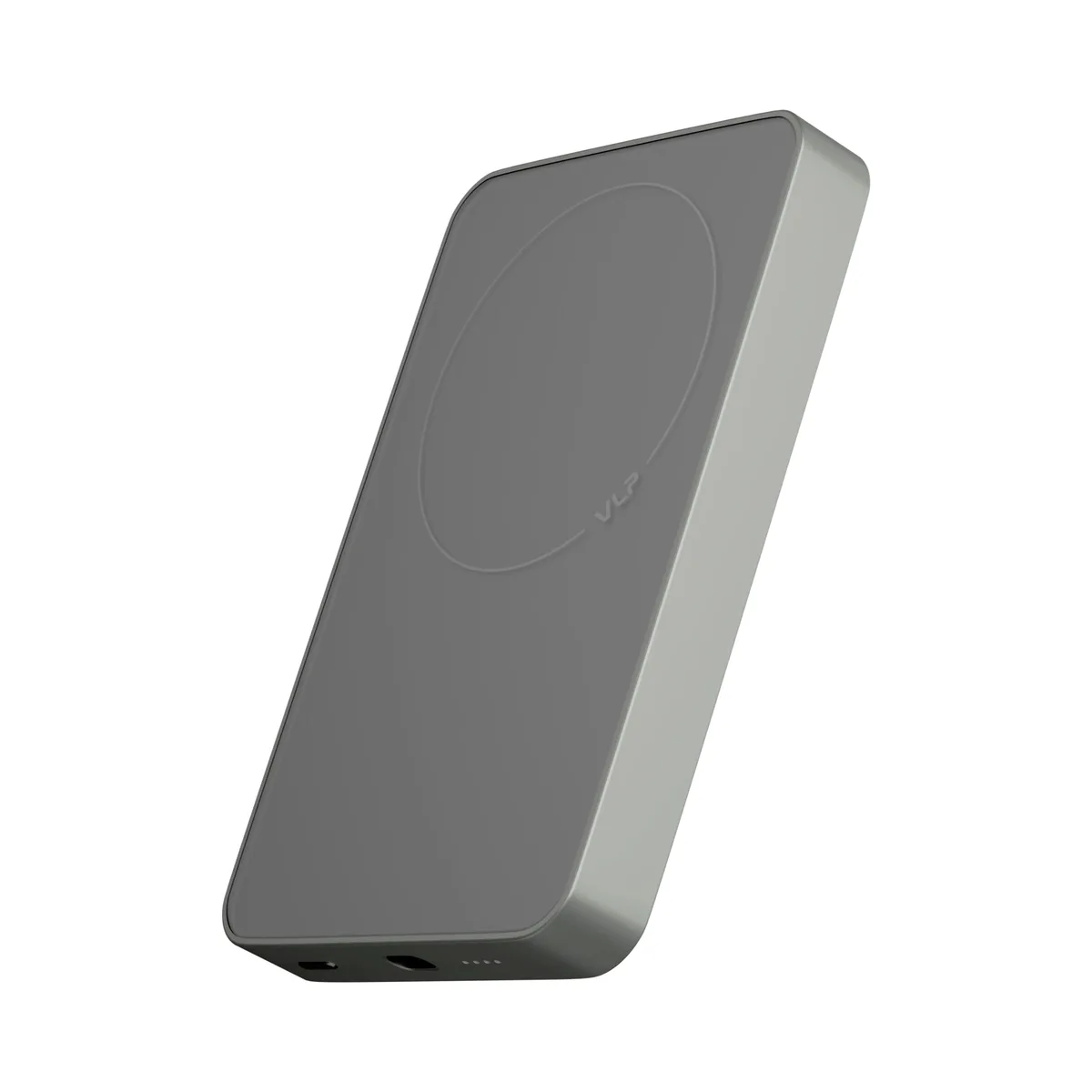 Аккумулятор внешний VLP Diamond Energy MagSafe, Qi2, 10000 mAh, USB-C, натуральный титан