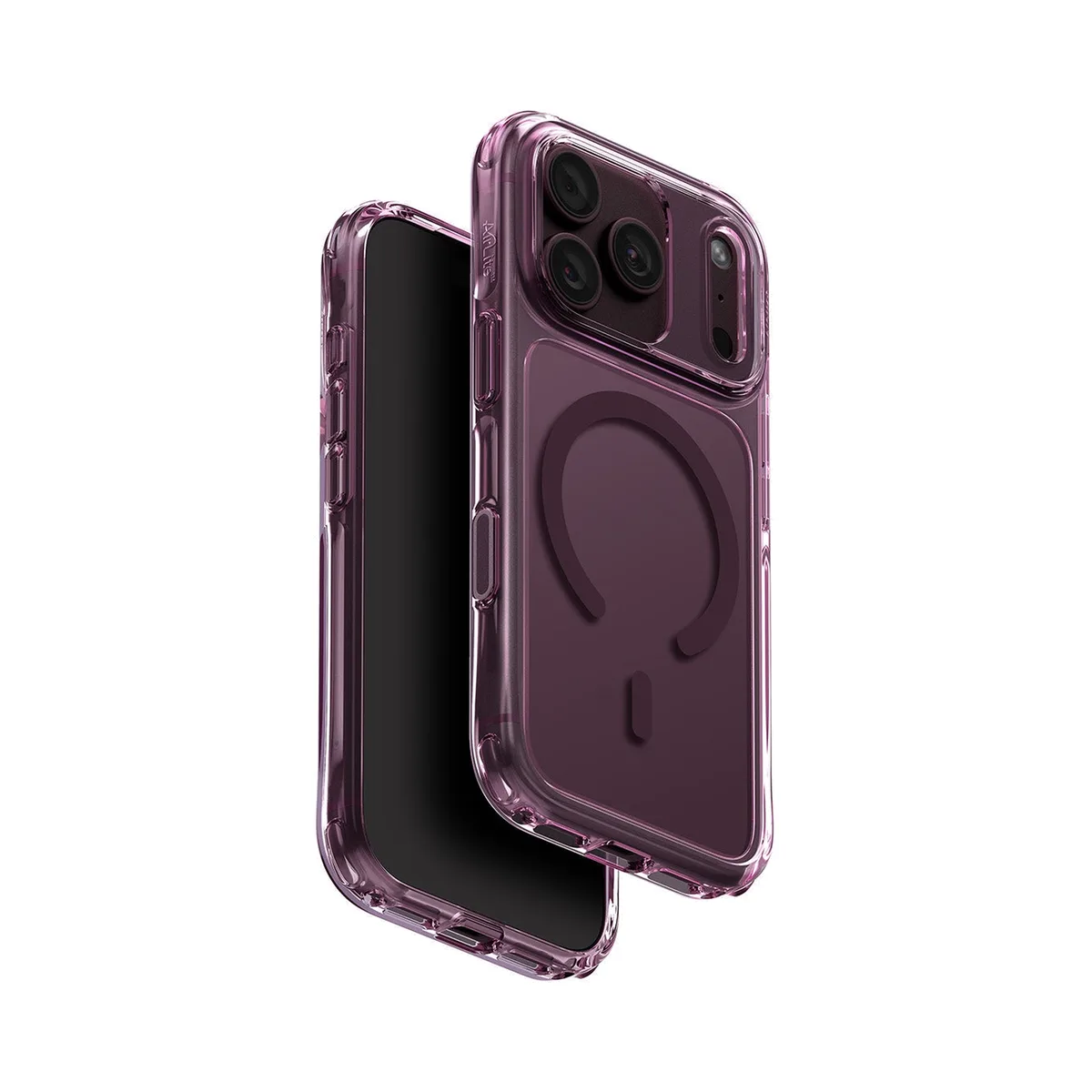 Чехол UNIQ LifeProXtreme Magsafe для iPhone 18 Pro, бургунди