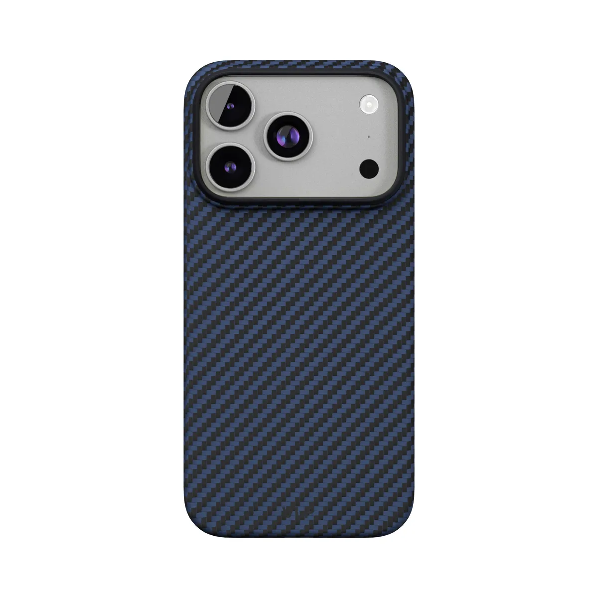Чехол защитный VLP Kevlar Case с MagSafe для iPhone 17 Pro, синий