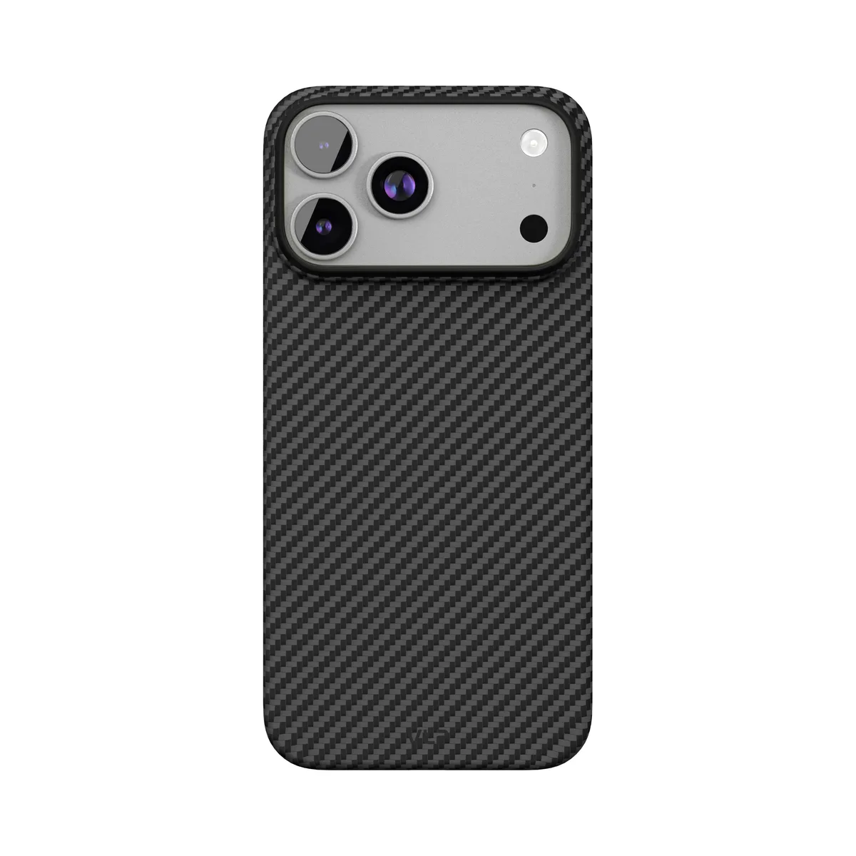 Чехол защитный VLP Kevlar Case с MagSafe для iPhone 17 Pro Max, черный