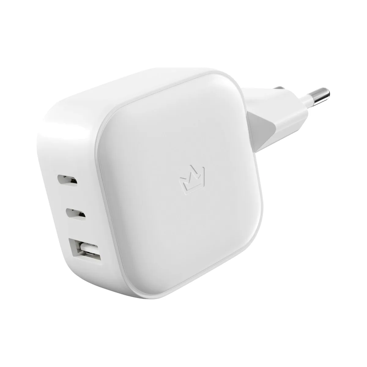 Сетевое зарядное устройство VLP G-Charge 65Вт USB-C+USB-C+USB-A, PD, QC, белый