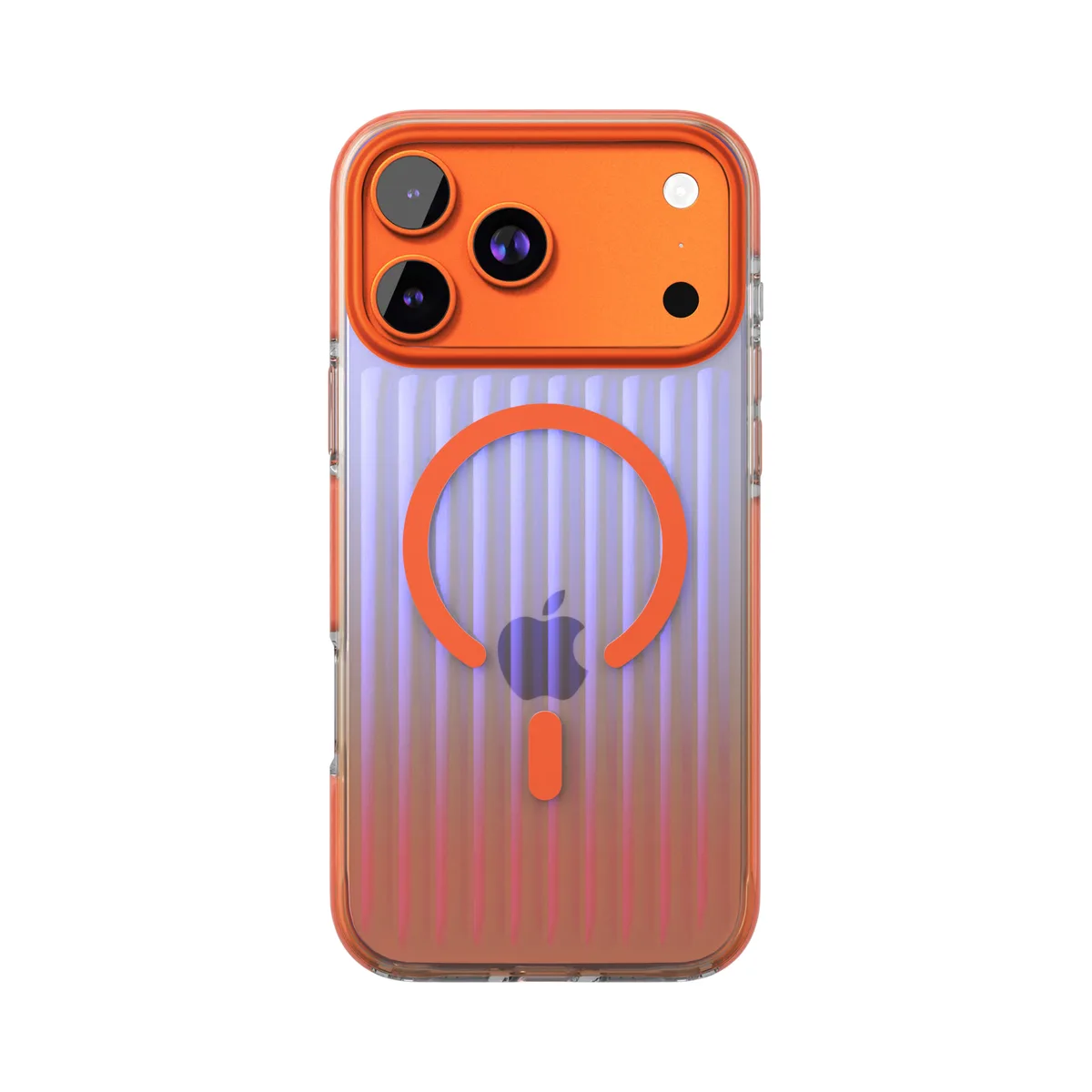 Чехол защитный VLP Pulse Case с MagSafe для iPhone 17 Pro Max, оранжевый