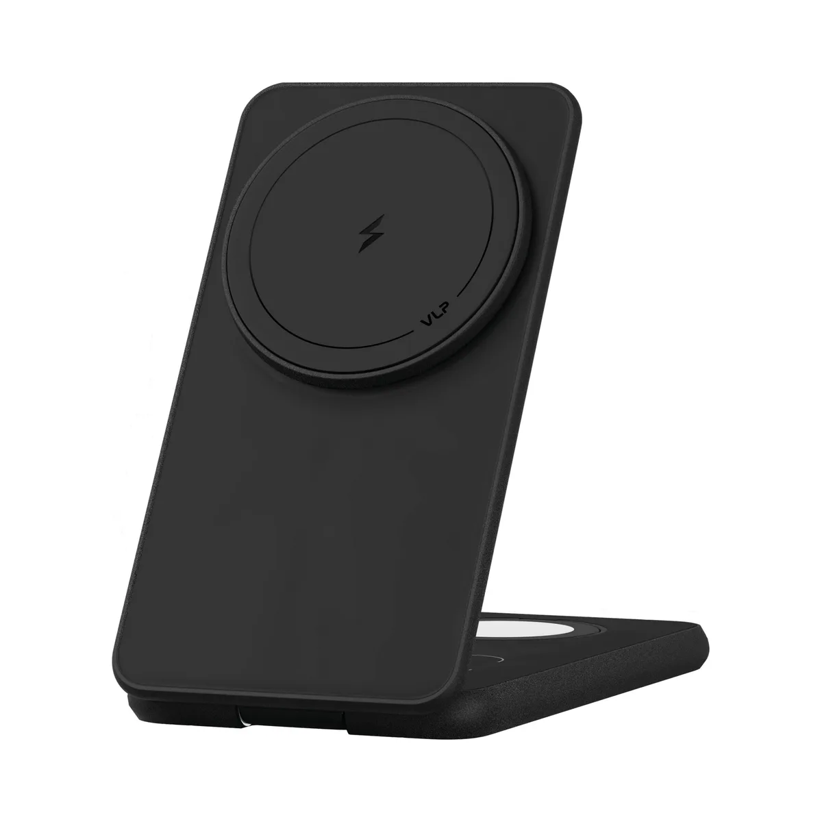 Беспроводное зарядное устройство VLP Alum Power Pro для Apple, черный титан