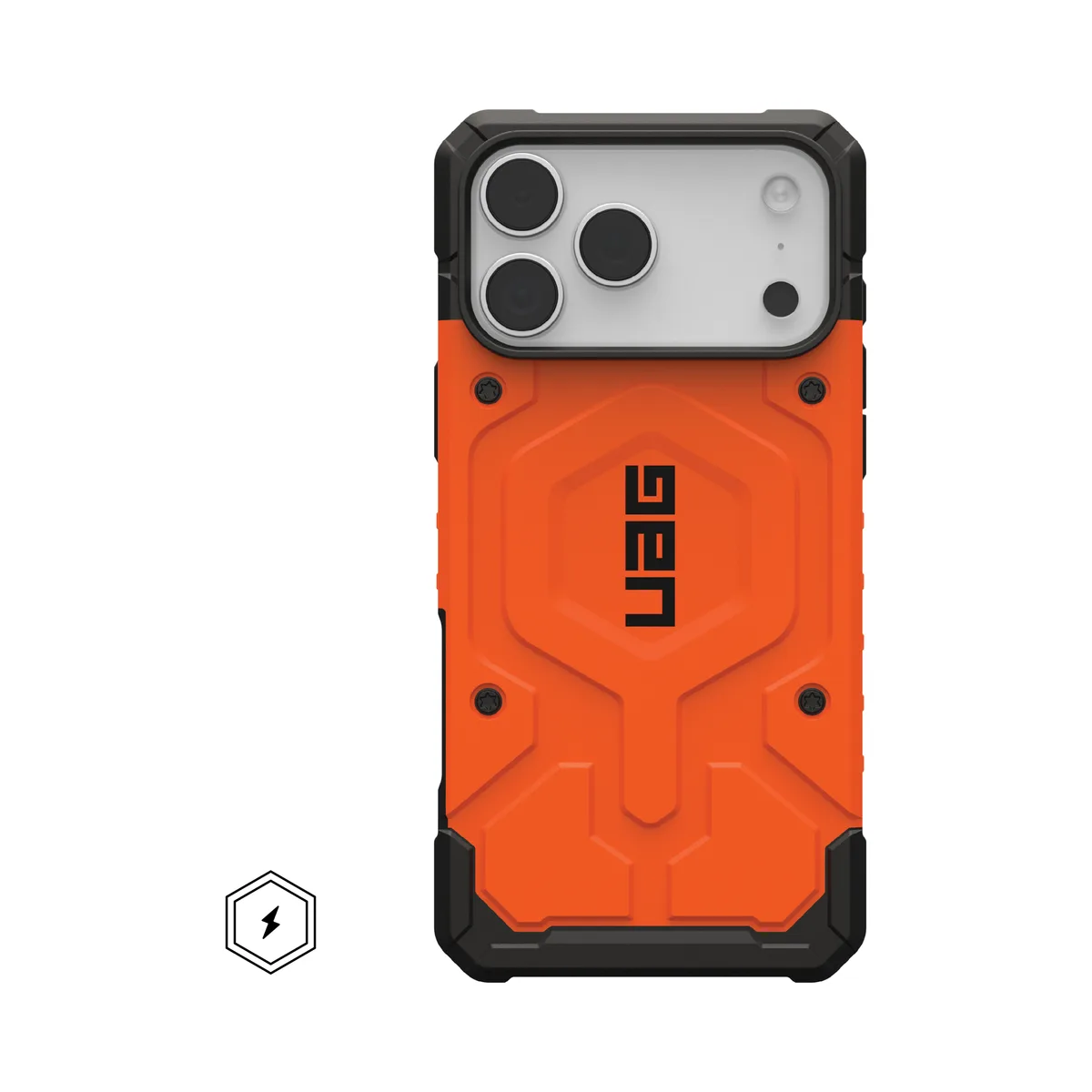 Чехол UAG Pathfinder для iPhone 17 Pro Max оранжевый
