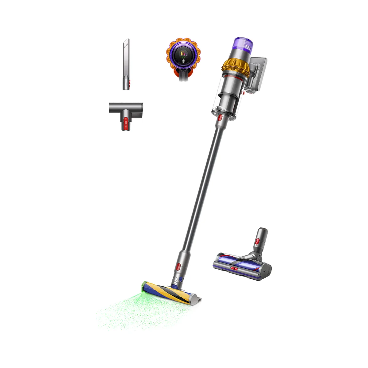 Dyson V15 Detect Absolute SV47 Yellow/Nickel