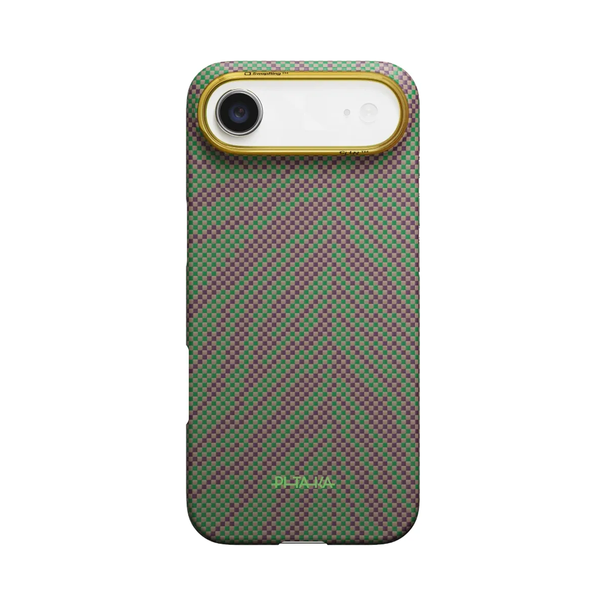 Чехол Pitaka для iPhone Air Sprout Surge, зелёно-коричневый