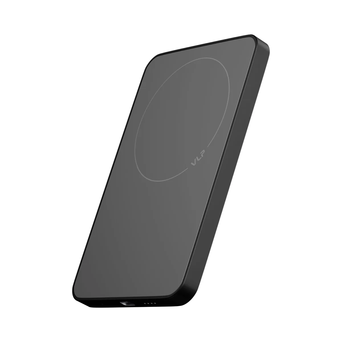 Аккумулятор внешний VLP Diamond Energy MagSafe, Qi2, 5000 mAh, USB-C, черный титан