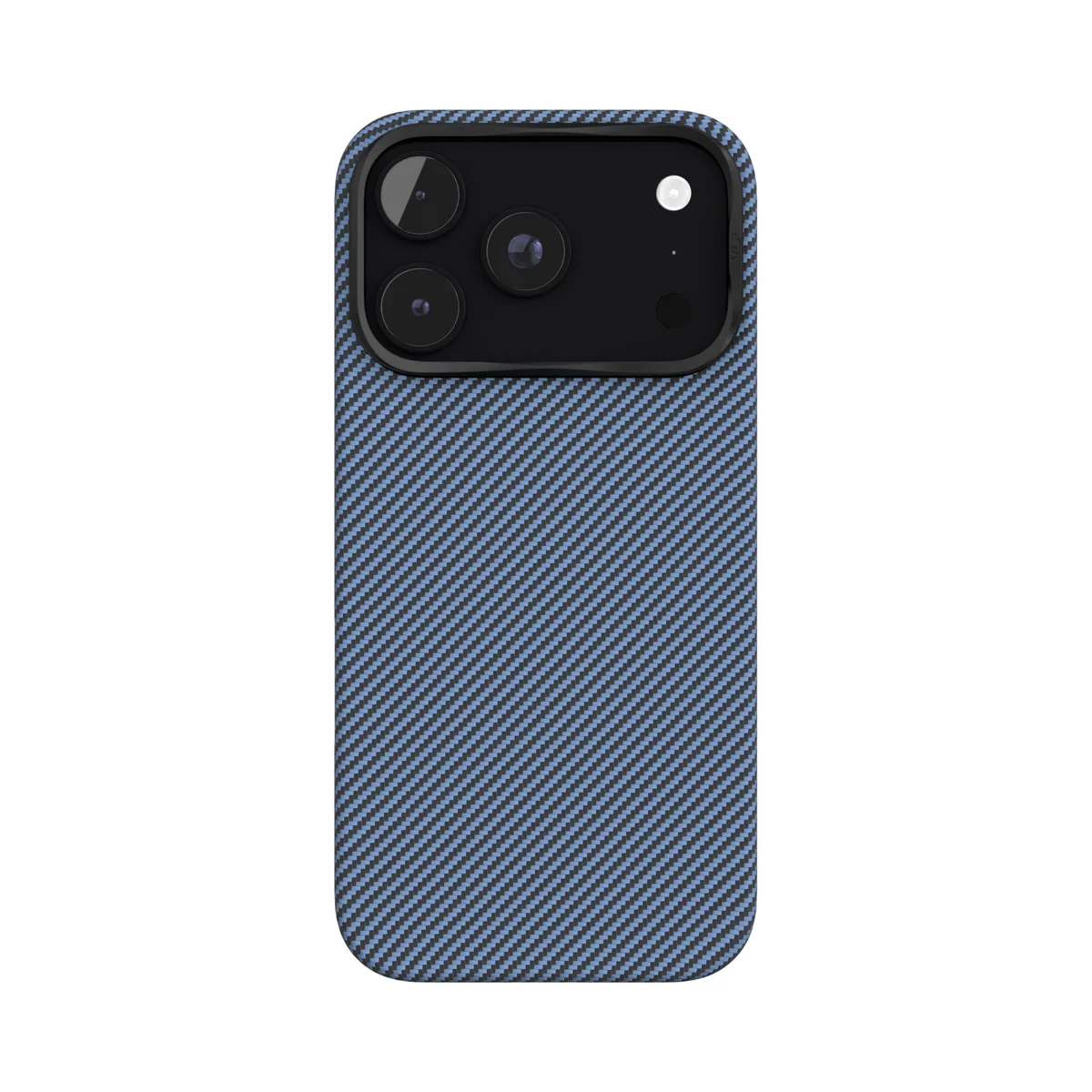 Чехол защитный VLP Kevlar Case с MagSafe для iPhone 18 Pro, синий