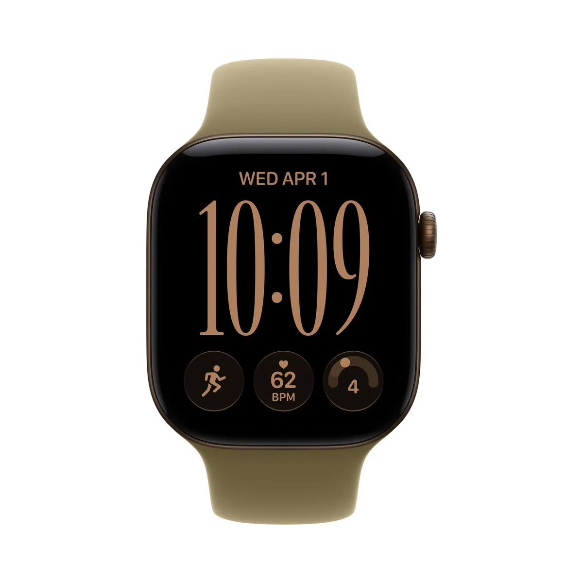 Apple Watch Series 12 42mm Dark Bronze Sport Band S/M