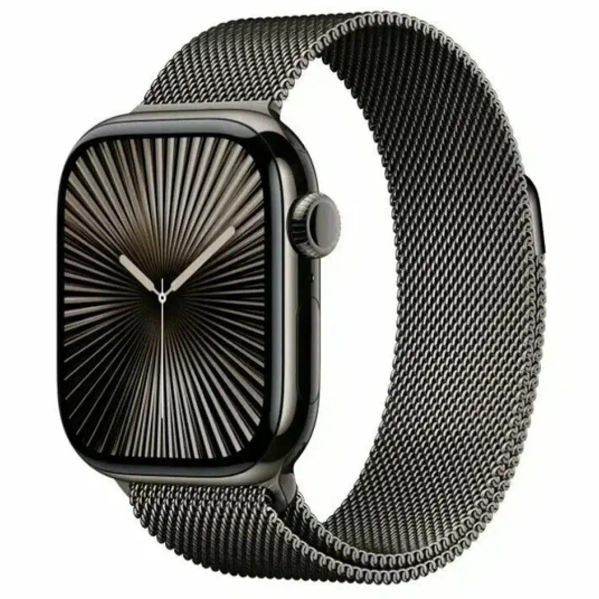 Apple Watch Series 10 46mm Titanium Case with Milanese Loop