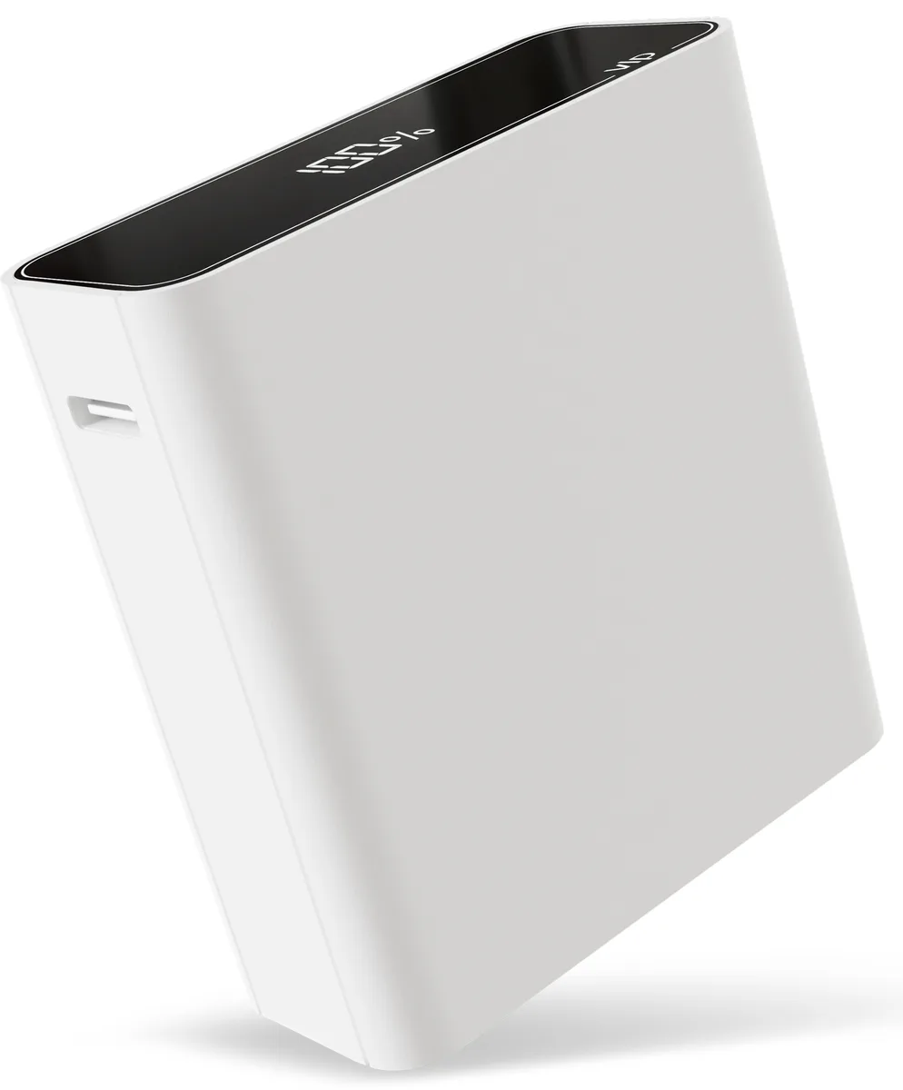 Аккумулятор внешний "vlp" B-Energy 10000mAh 30W, USB-C+USB-A, белый