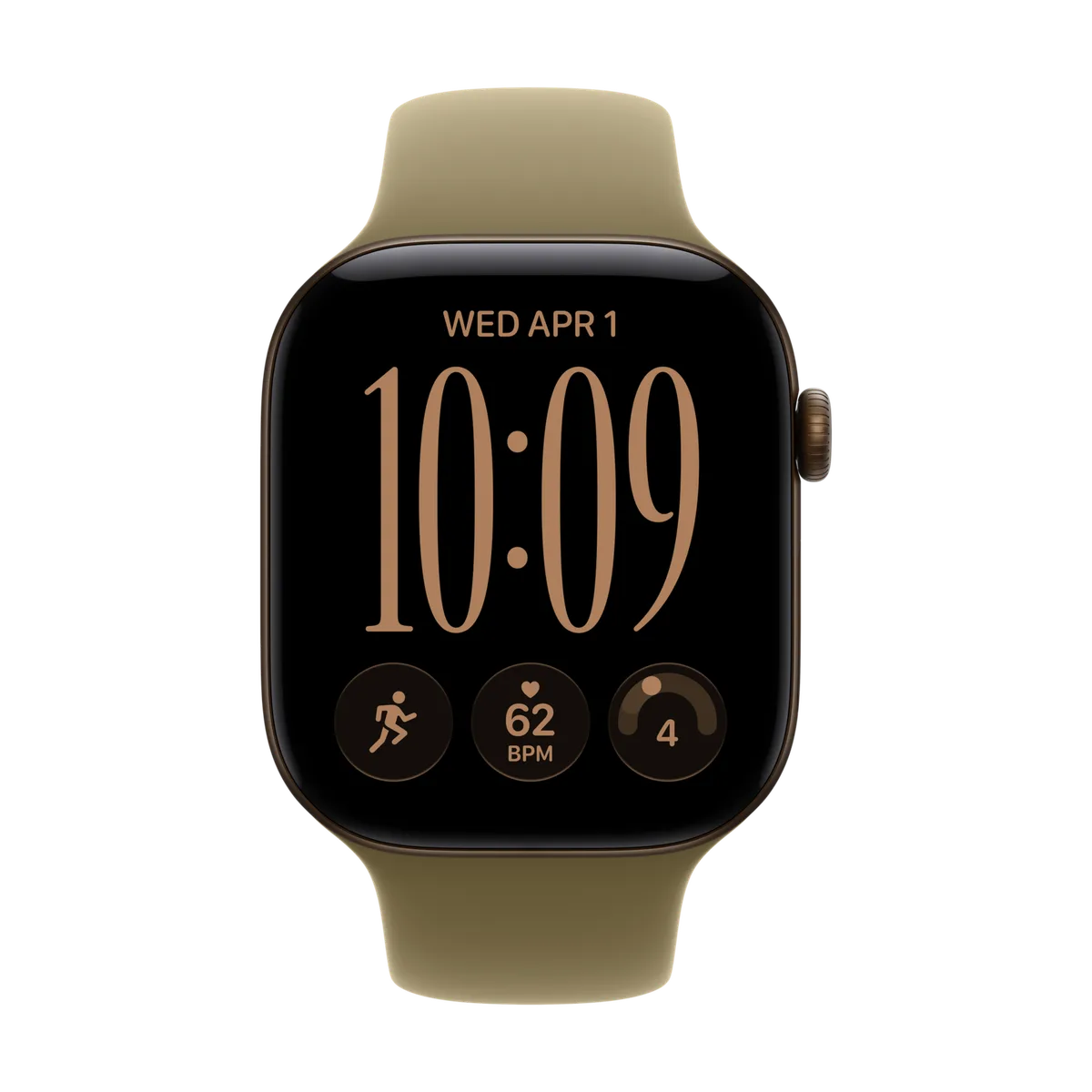 Apple Watch Series 12 42mm Dark Bronze Aluminum Sport Band