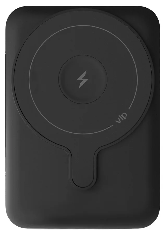 Аккумулятор внешний «vlp» Dual Magsafe PowerBank 5000 mAh, 3A, USB-C, черный