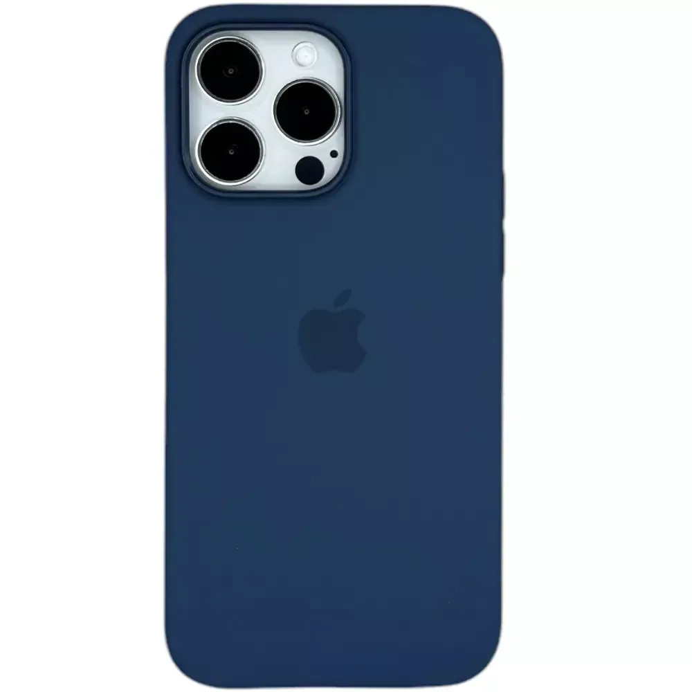 Чехол оригинальный Apple iPhone 14 Pro Max Silicone Case MagSafe Storm Blue