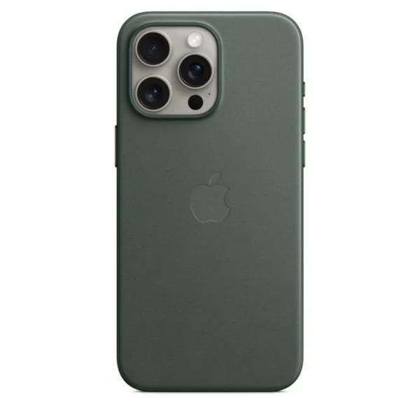 Чехол оригинальный Apple iPhone 15 Pro FineWoven Case MagSafe Evergreen