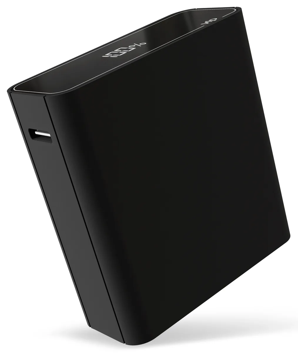 Аккумулятор внешний "vlp" B-Energy 10000mAh 30W, USB-C+USB-A, черный