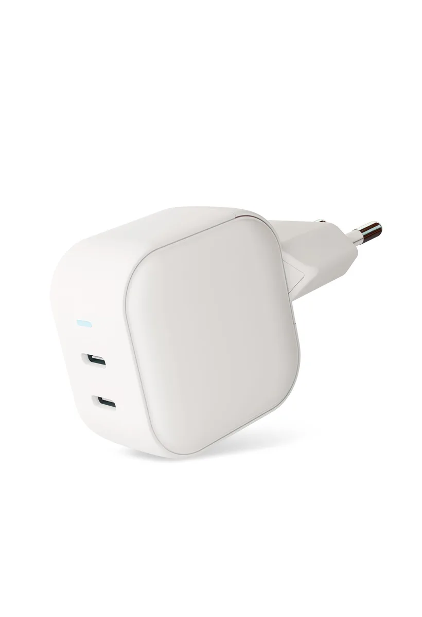 Блок питания "vlp" 45W G-Charge USB-C+USB-С, PD, QC, белый