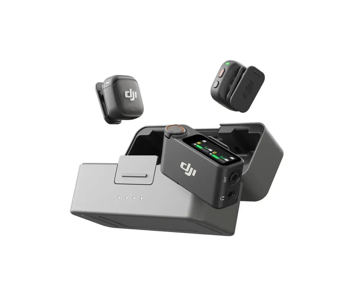 Беспроводной микрофон DJI Mic 3 (2 TX + 1 RX + Зарядный футляр)