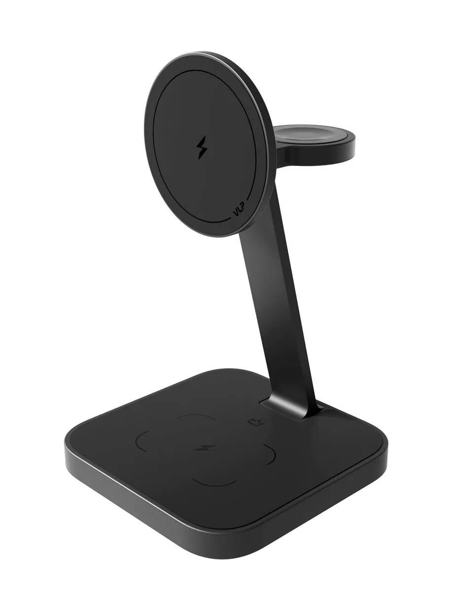 Беспроводное зарядное устройство VLP Unity Power 3 in 1 для Samsung, графит