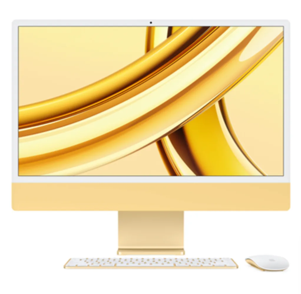 iMac 24 M3 8 CPU 8 GPU 16 ГБ 512 ГБ, Желтый