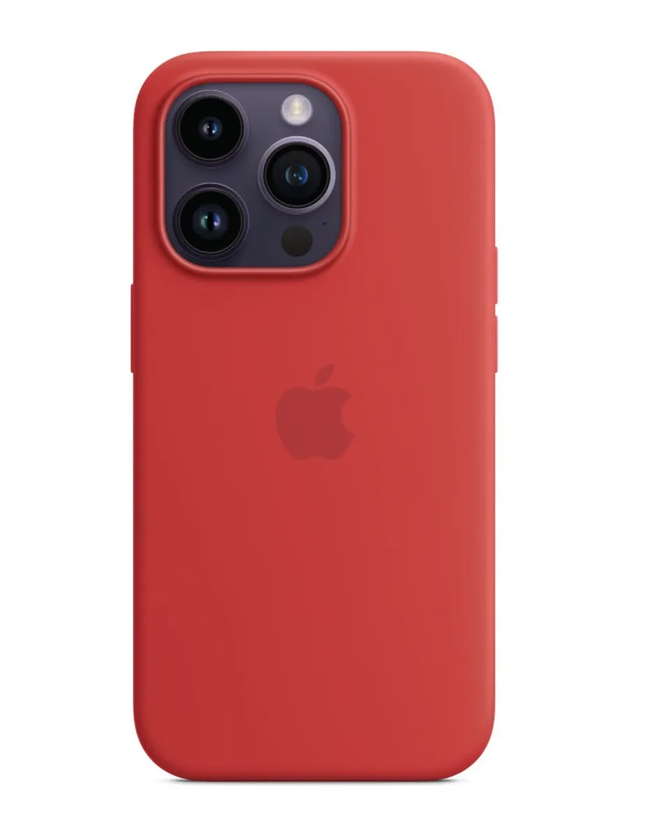 Чехол оригинальный Apple iPhone 14 Pro Silicone Case MagSafe Red