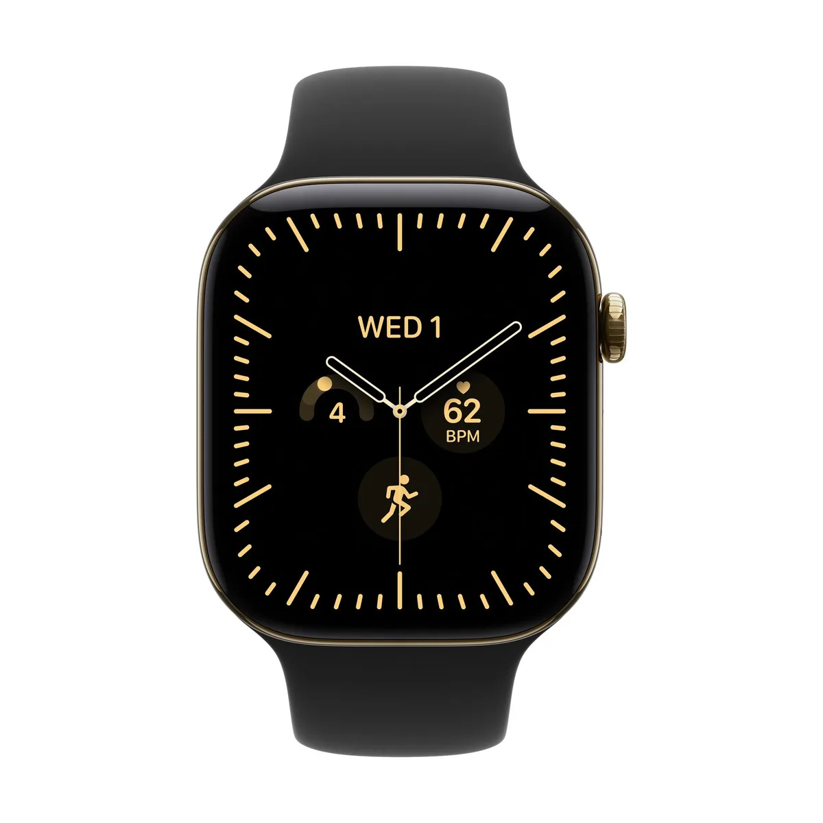 Apple Watch Series 12 46mm Radiant Gold Titanium Sport Band
