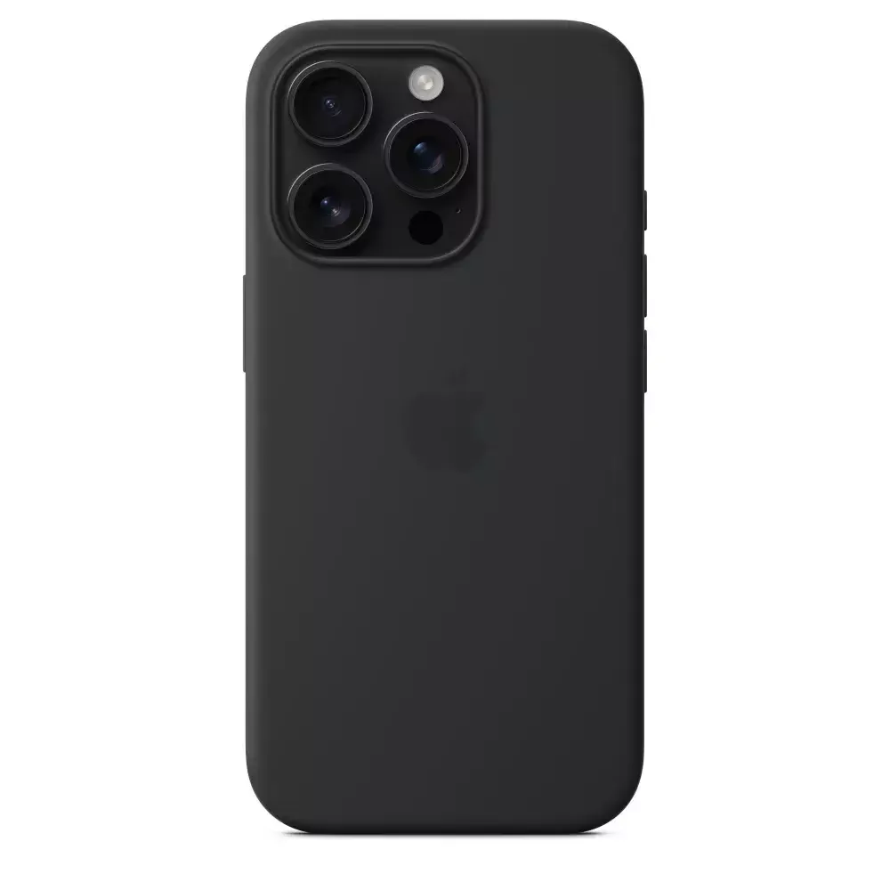 Чехол оригинальный Apple iPhone 16 Pro Silicone Case MagSafe Black